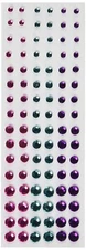 Me And My Big Ideas Rhinestone Stickers 6.5 X 2 Inches Sheet Pink And Teal