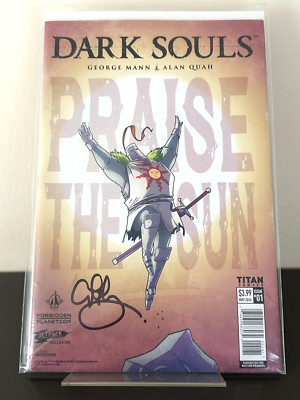 Dark Souls #1 Praise the Sun Comic Forbidden Planet / Jetpack VARIANT  *Signed*