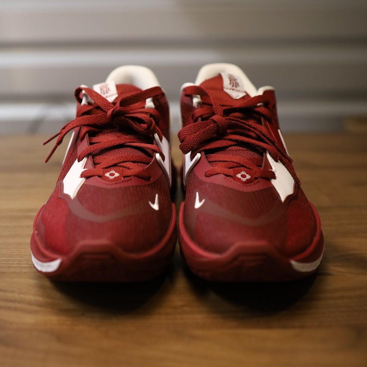 シューズ(男性用) KYRIE 5 \"Multi/Red\" Nike Kyrie 5 TB Mens Basketball Shoes University Red White