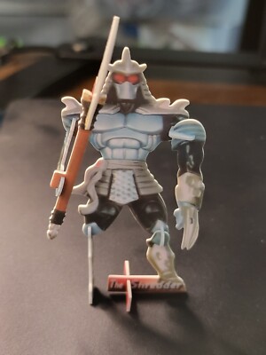 Teenage Mutant Ninja Turtles 3-D 2003 Fleer Shredder Pop Out Trading Card