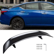 47" Rear Trunk Spoiler Racing GT Wing Gloss Black For nissan altima 2021