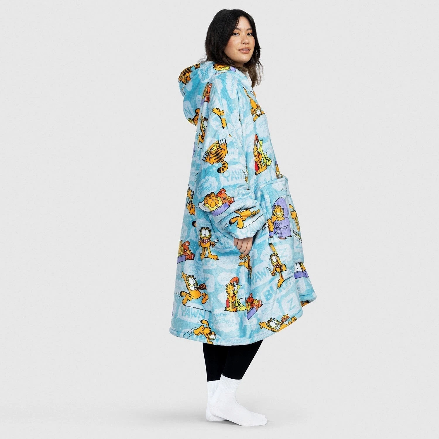 Garfield Pet Pouch Oversize Blanket Hoodie