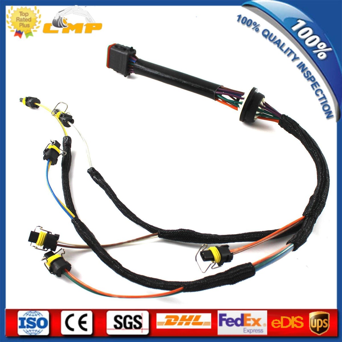 Fuel Injector Wiring Harness Cable 222-5917 for CAT C7 Engine