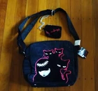 NWT Vintage 2006  EMILY THE STRANGE Kitties Stole My Soul Satchel Messenger Bag