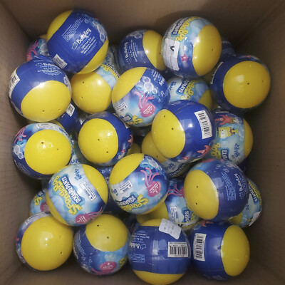 SpongeBob SquarePants Chibi Snapz 2-Pack - Lot of 75 Sealed Blind Globes