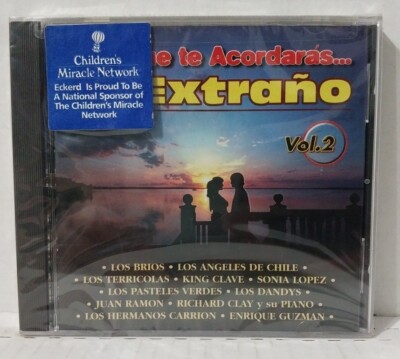 Yo Se Que Te Acordaras Te Extrano Vol 2 by Various (CD 788872218326) *NEW*