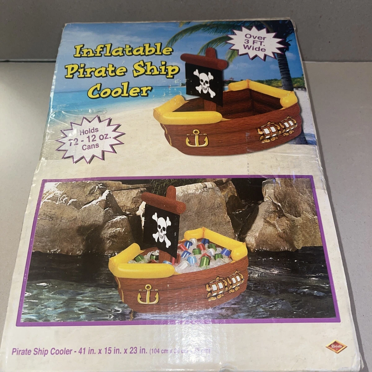 Inflatable pirate hotsell ship cooler