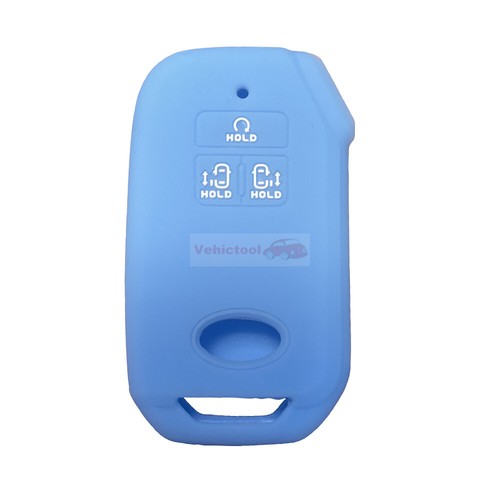Fit KIA Carnival MPV 6-7 BNT Smart Remote Key Fob Silicone Skin Case Cover - Picture 10 of 20