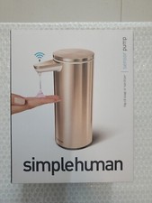 simplehuman 112 mm 70 mm 172 mm 266 ml rechargeable sensor pump ST1046