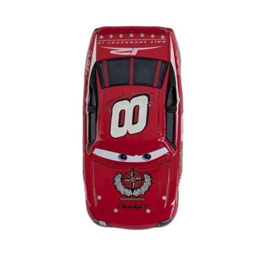 Disney Pixar Cars Diecast Synthetic Rubber Tires #8 Dale Earnhardt Jr Red - Picture 6 of 7