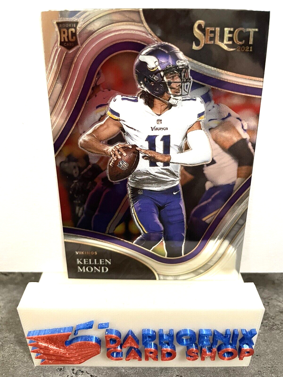 Kellen Mond  Vikings  2021 Panini Select Rookie #364