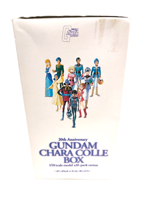 GUNDAM CHARA COLLE BOX 1/20 Scale 10 Pack Set 20th Anniversary