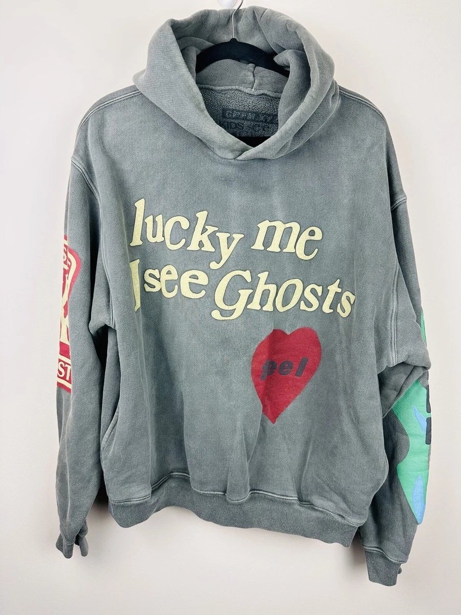 Kids See Ghost Kanye West x Kid Cudi FREEEEE Hoodie Olive YZY Brand