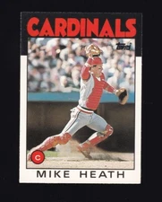 1986 Topps Traded Mike Heath #46T St Louis Cardinals