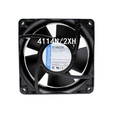 Ebmpaps High-Airflow Axial Fan 4114N/2XH 24VDC 11W 0.46A 120 120 38MM radiator