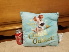 Toy Factory 2016 plush Secret Life of Pets pillow cushion Max Cuddle Addict RARE