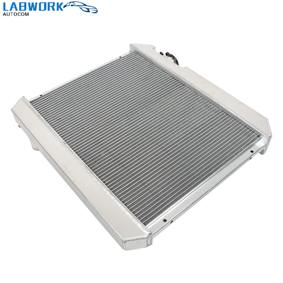 3 Row Aluminum Radiator CC284 For 1963 1964 1965 1966 Chevy C10 Pickup Truck V8 - Image 2 of 4