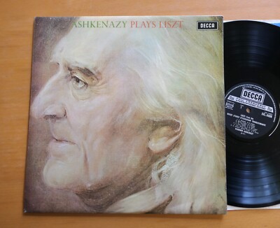 SXL 6508 Ashkenazy Plays Liszt Etudes D'Execution Transcendante Decca EXCELLENT