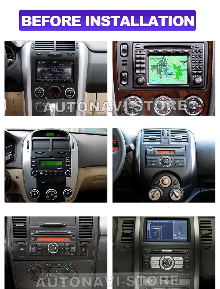 7" ANDROID 12.0 DOUBLE DIN CAR STEREO GPS NAVI HEAD UNIT WIFI DSP CARPLAY 4G+64G - image 2 of 4