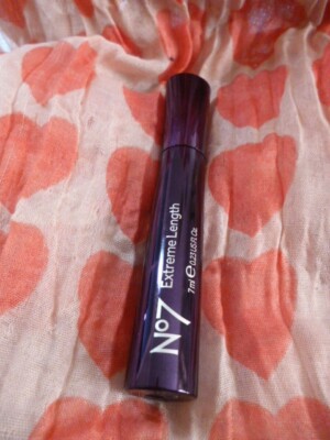 No7 Extreme Length Mascara ~ schwarz ~ 7, ml ~ NEU ~