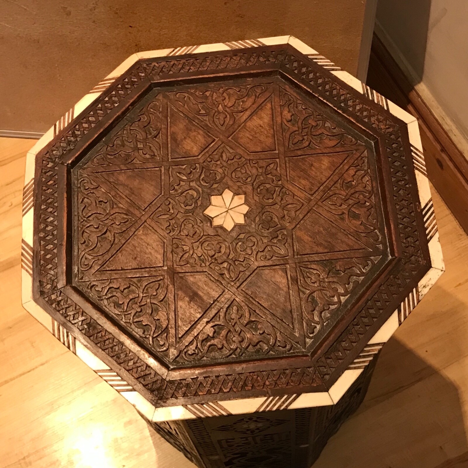 Antique Islamic Moorish small side table eBay