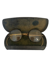 Antique Vintage Eye Glasses with Case
