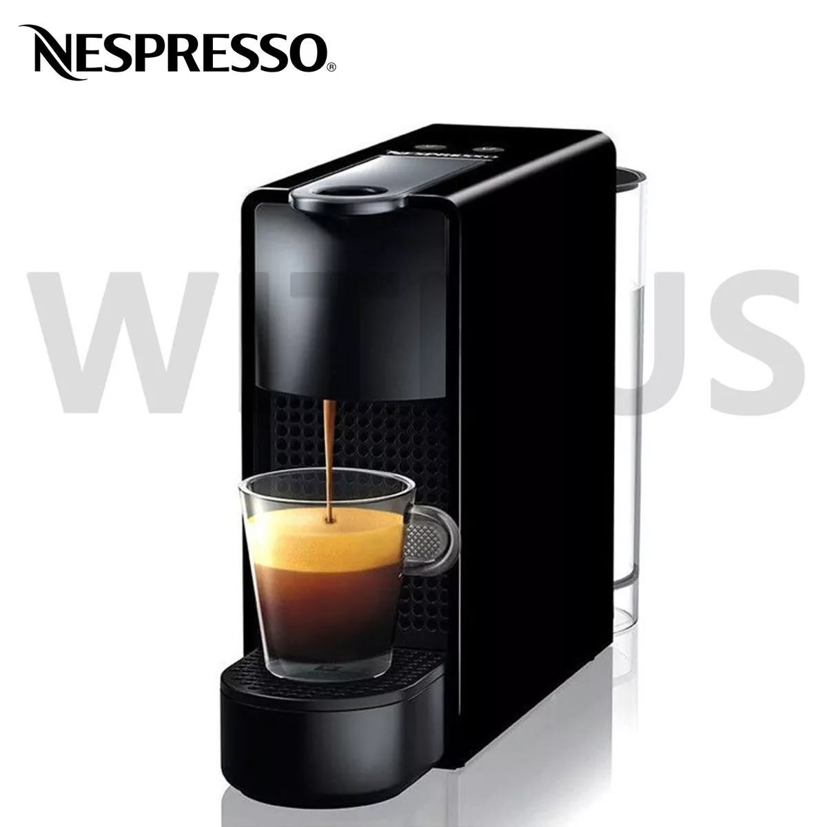 Nespresso Essenza Mini C30 Coffee Machine 220-240V - Black