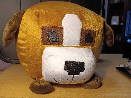 Minecraft dog top plush toy
