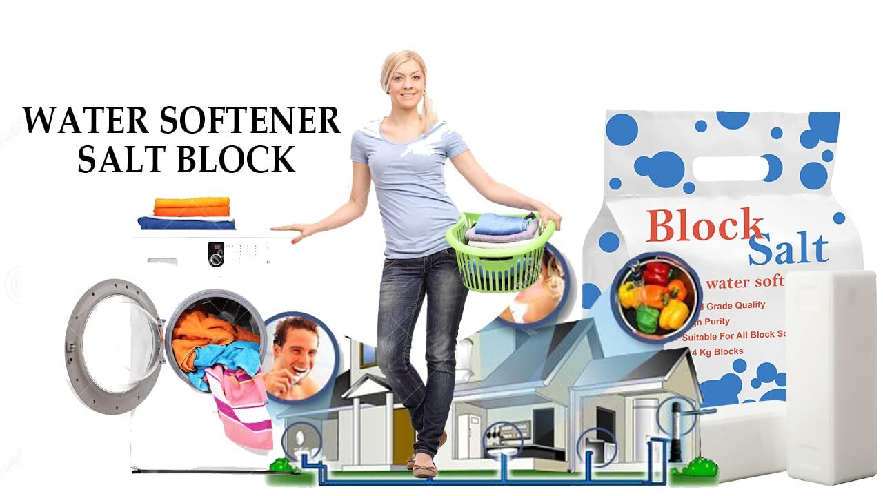 1 Pack 2 Block Salt Water Softener for Harveys 100 Pure Natural UK