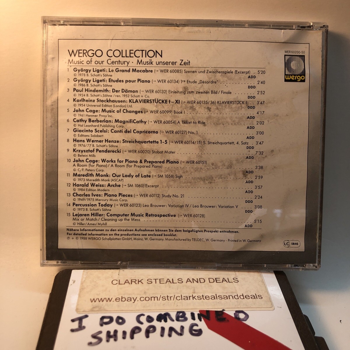 クラシック WERGO 40 Years Music of Our Time クラシック WERGO 40