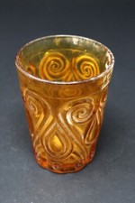 Antique Old Original Glass Material Flower Design Glass Collectible Rare