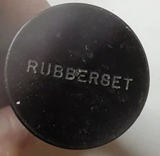 VTG RUBBERSET SHAVING BRUSH SHAVE DECOR