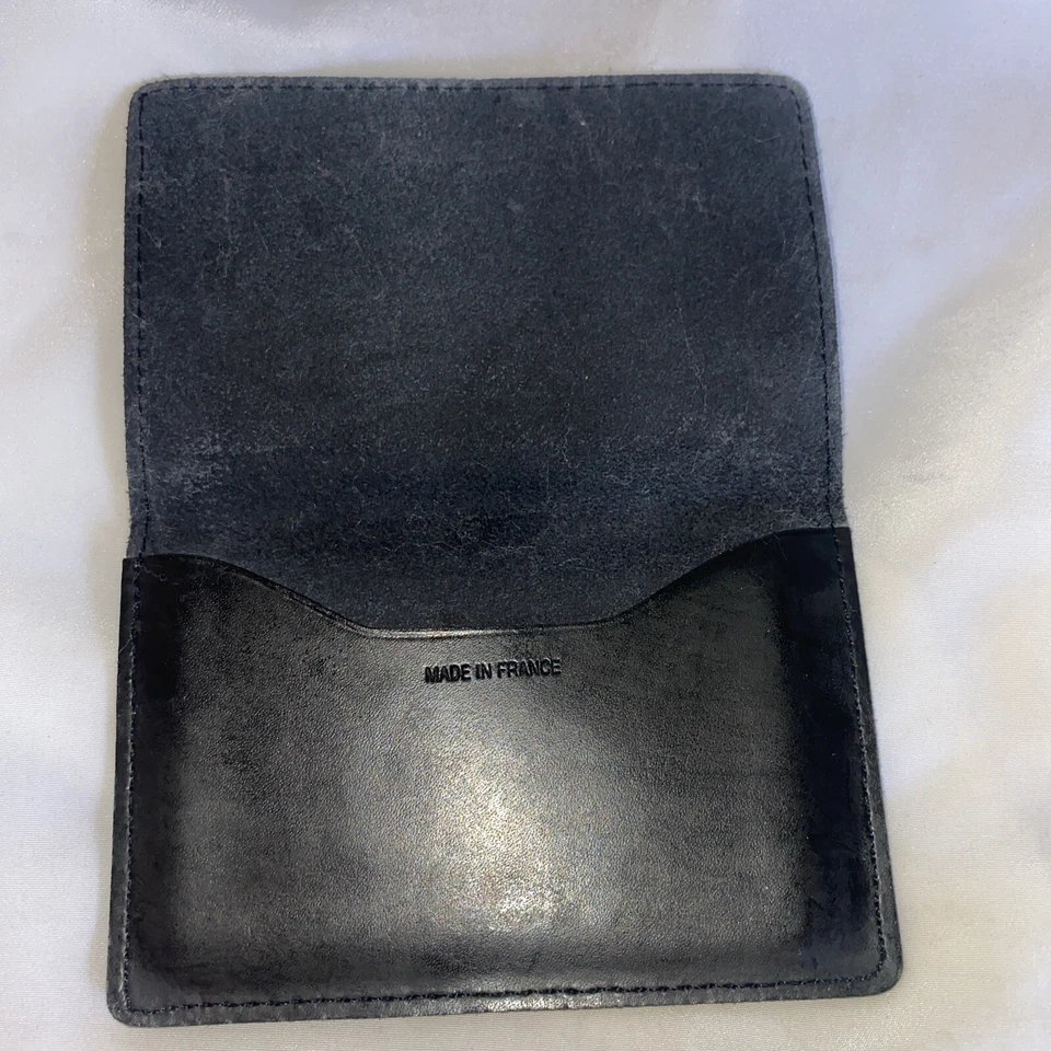 Cartera para tarjetas de cuero negra GIVENCHY Foto 3 de 4