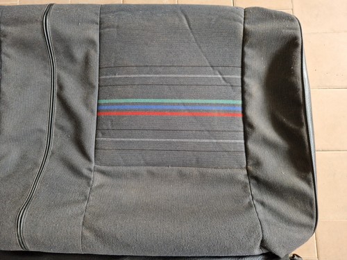 VW GOLF MK2 GTi 8V 16V G60 RAINBOW REAR SEAT BENCH FABRIC MATERIAL CLOTH - Picture 6 of 12