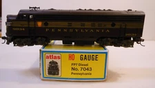 Atlas/Austria HO FP-7 Pennsylvania #9834 Diesel Locomotive