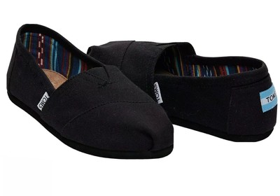 womens black toms on sale
