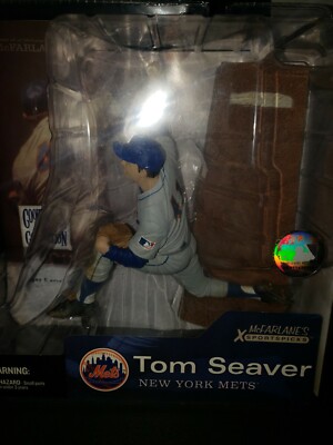 Tom Seaver McFarlane Cooperstown Figures, Mets & Base + Variant
