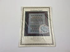 stitching pretty Remembering ByGone Stitch Christmas Heart Cross Stitch Pattern