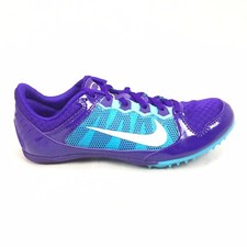 Nike Zoom Rival MD 7 Track Field Spikes Womens 10 / Mens 8.5 Purple Track Sports