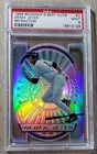 1996 Bowman's Best Cuts Refractor Derek Jeter PSA 9 New York Yankees Die Cut #3