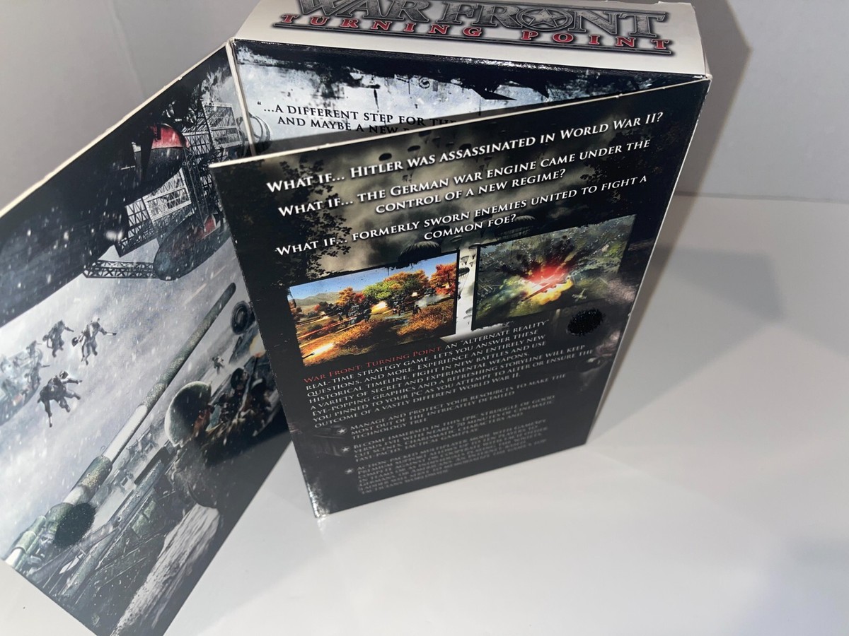 (未使用･未開封品)WWII Diaries: Turning Points of the War Collection War Front: Turning Point WWII World War 2 PC NTSC NEW Sealed