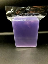 Trading Card Sleeves Hard Plastic Clear Case Holder 25 Baseball Cards Topload