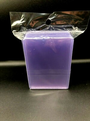 Trading Card Sleeves Hard Plastic Clear Case Holder 25 Baseball Cards  Topload | eBay