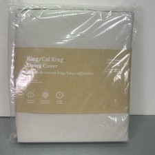 Silk & Snow Percale Duvet Cover 100% Cotton K...