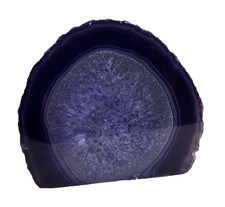 ACHATGEODE AMETHYST  DRUSE KRISTALL EDELSTEIN ACHAT GEODE BERGKRISTALL QUARZ