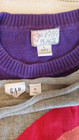 2 pc lot knit sweaters Gap and Childrens Place sz 10-16 L XL  b3 — photo 3