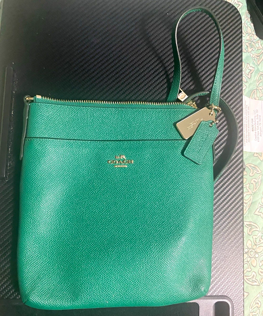 Coach Leather Exterior Green Bags & Handbags for Women for sale | eBay
