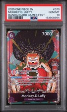 Monkey.D.Luffy (BANDAI Card Games Fest 25-26) OP07-073 One Piece