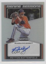 2022 Panini Prizm Draft Picks Signing Sessions Peyton Battenfield Auto 0e1