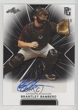 2021 Leaf Perfect Game National Showcase Black 35/50 Brantley Bamberg Auto 2o7